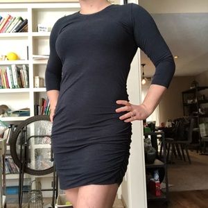 Lululemon Anytime Dress Heathered Inkwell